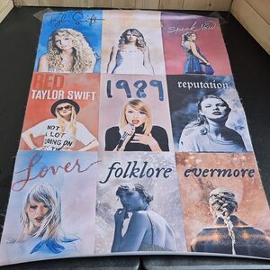 Taylor Swift vinyl poster